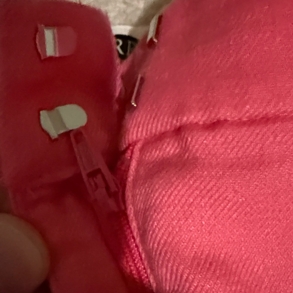 J. Crew Kate Vibrant Pink Straight Leg Pants - Picture 4 of 7